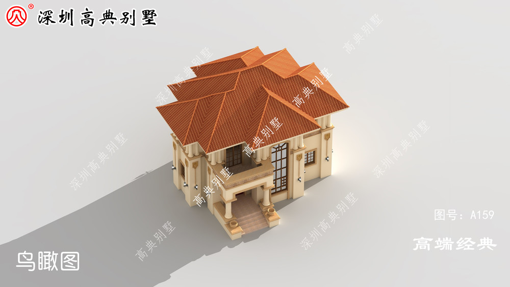 姜黄色图案装饰,为整个别墅增添色彩,视觉效果非常温馨