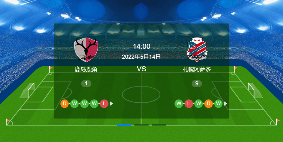 札幌冈萨多|今日早场解析：鹿岛鹿角VS札幌冈萨多+西部联VS惠灵顿（附扫盘）