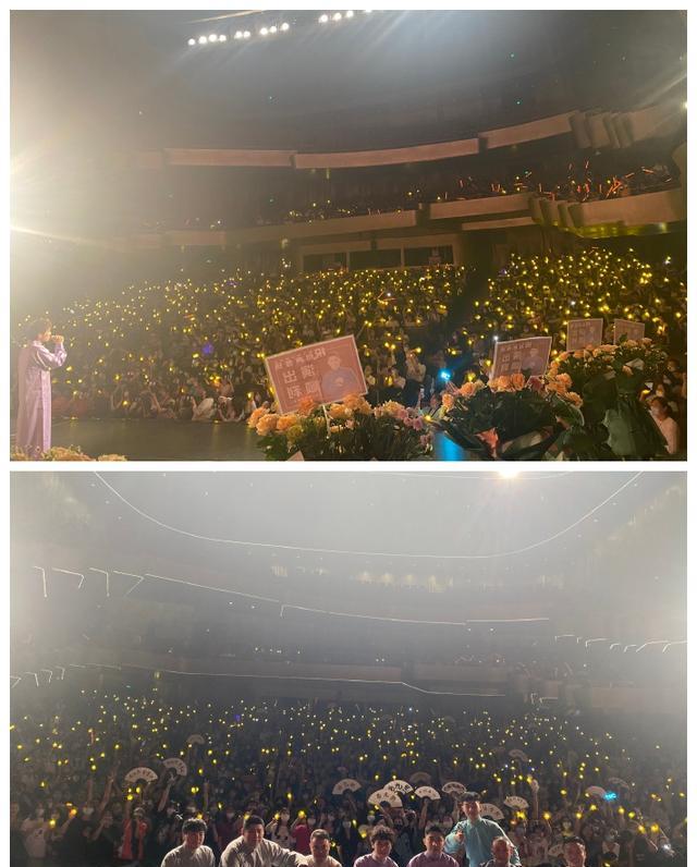 德云社|德云社尚九熙济南专场结束,台下观众座无虚席,合作伙伴再晒照片