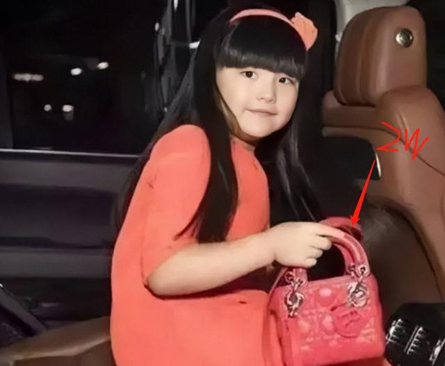 王诗龄|12岁王诗龄背6399元草编包,一幅画曾卖12万,气质像极了李湘