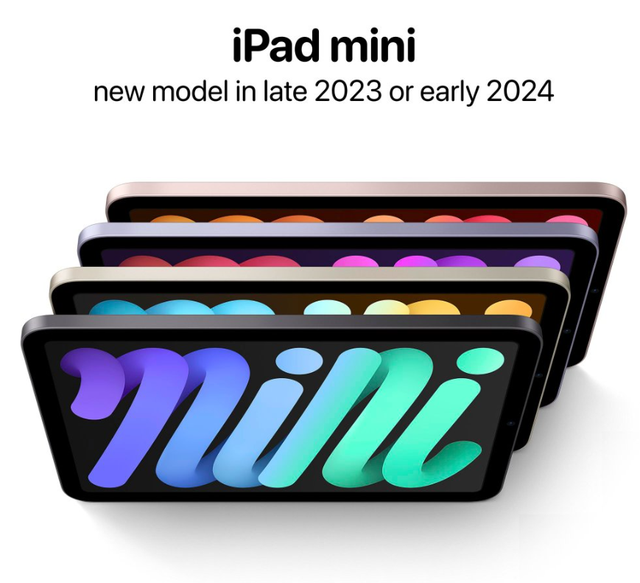 iPad mini 7正在路上，或搭载A16处理器，数字系列不会取代它做新王