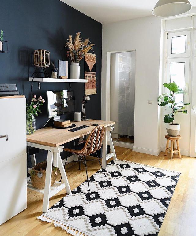 每个房间皆宜家，铁艺+藤竹自然元素装出现代田园，值得照搬回家