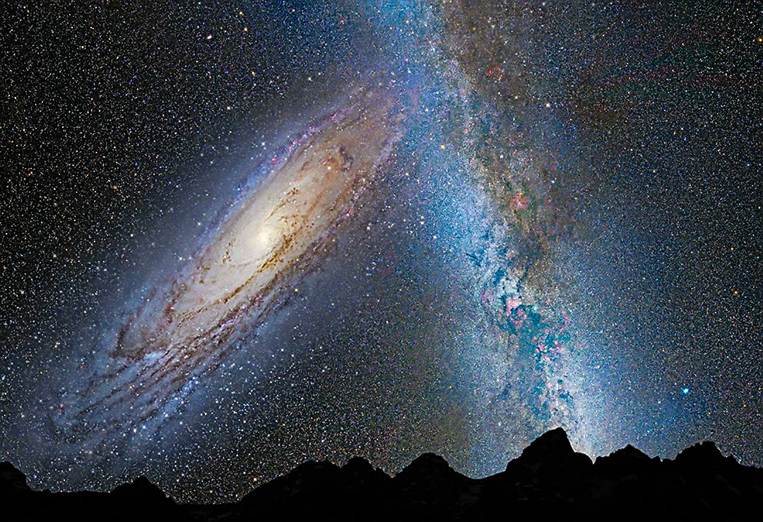 ?2.7亿光年外,哈勃发现星系大碰撞,这是45亿年后银河系的结局