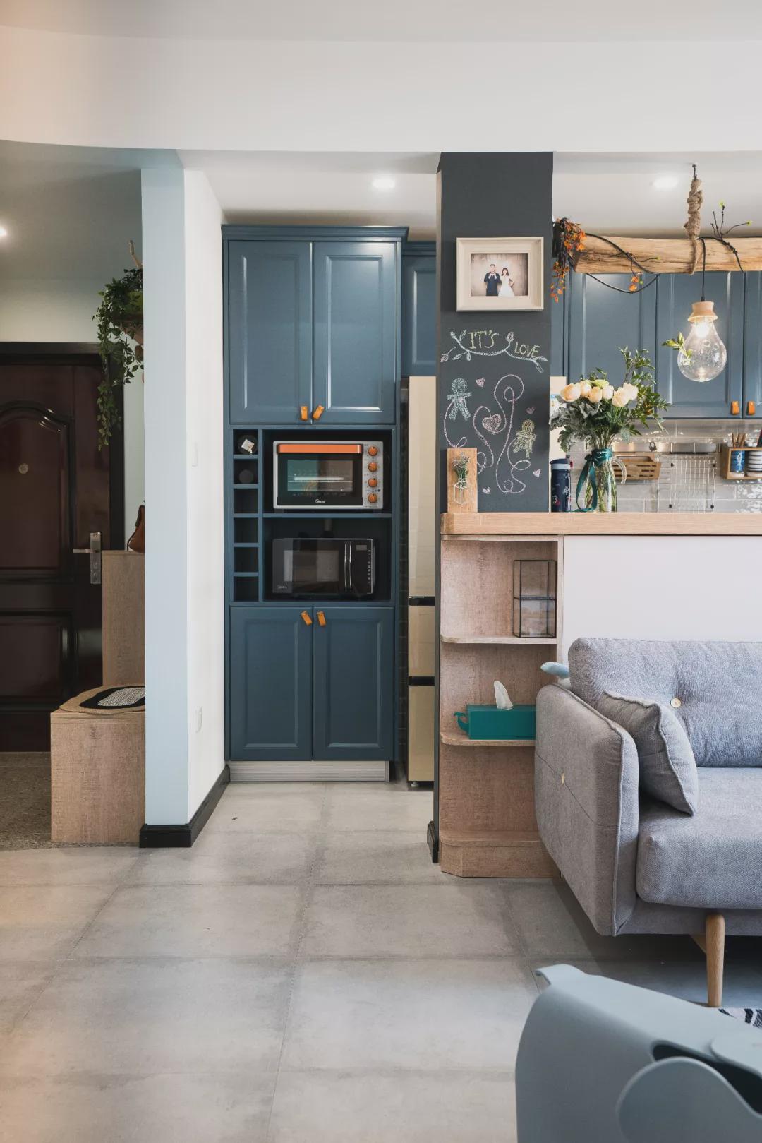 让人眼前一亮的现代空间，清新浪漫的家，第一次见这么好看的家