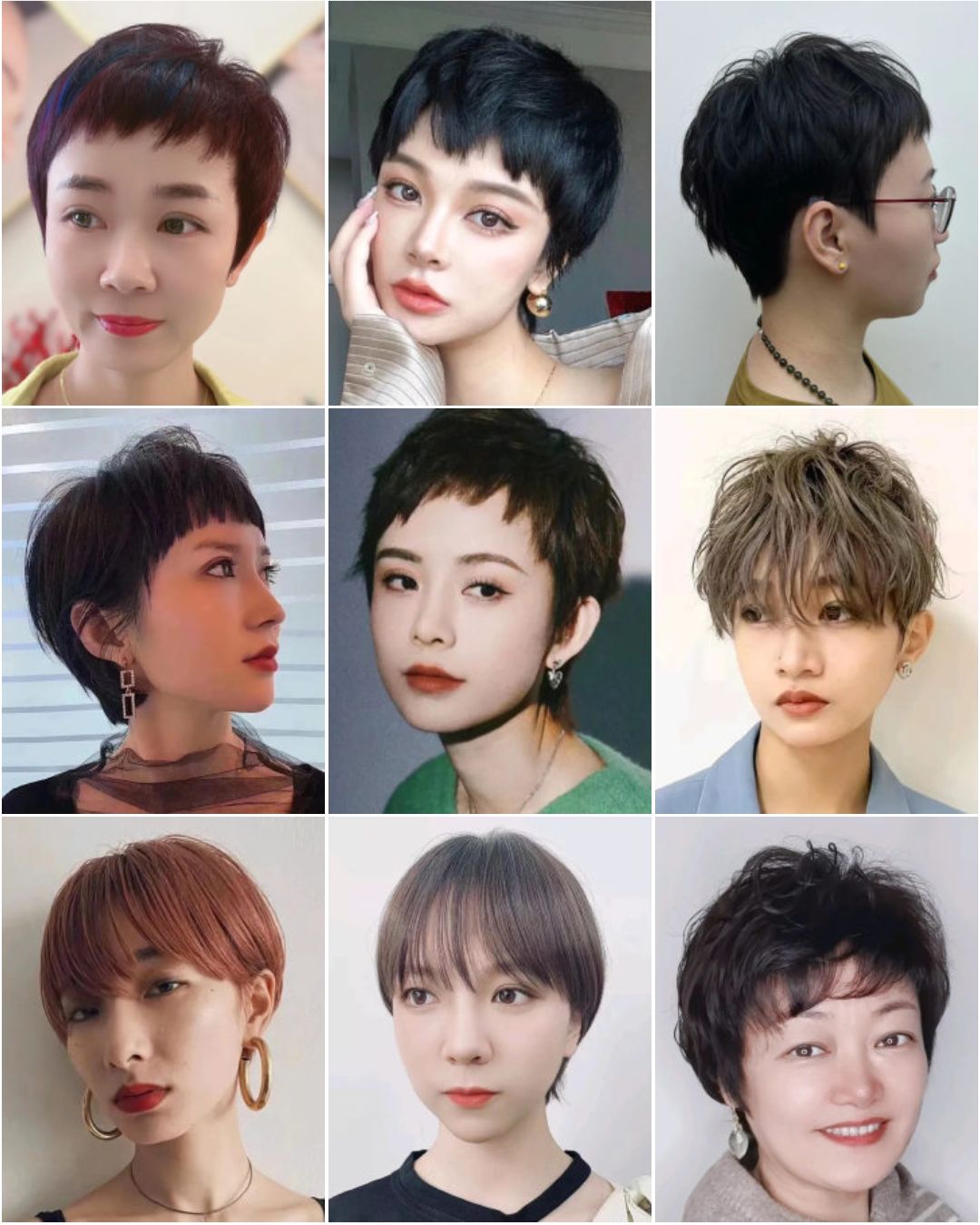 减脂 当下最火发型100款，想清爽利落，赶快挑一款吧