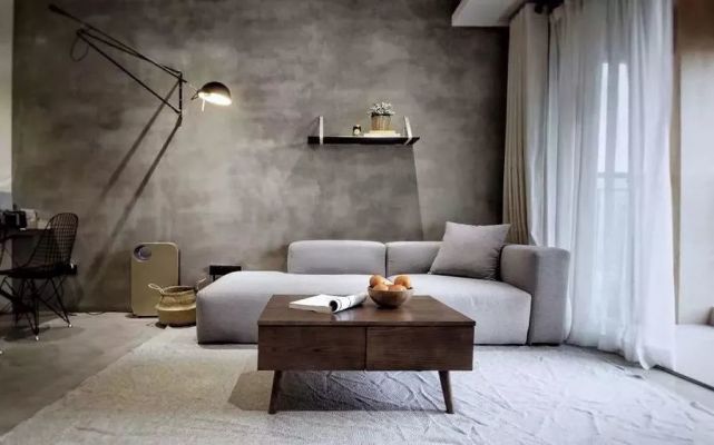 “裸感”水泥墙,越裸越高级!