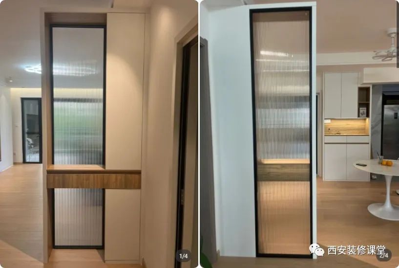 入户玄关保证光线又不遮挡视线?