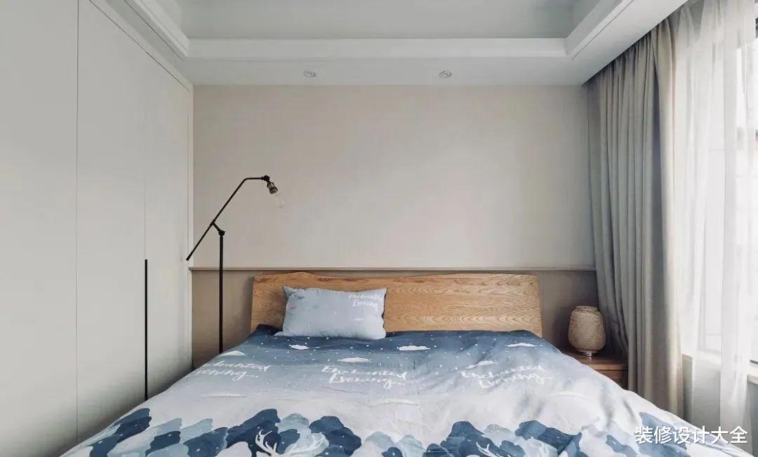 110平三居室,花11万精装房改造,卡座+餐边柜设计,温馨实用!