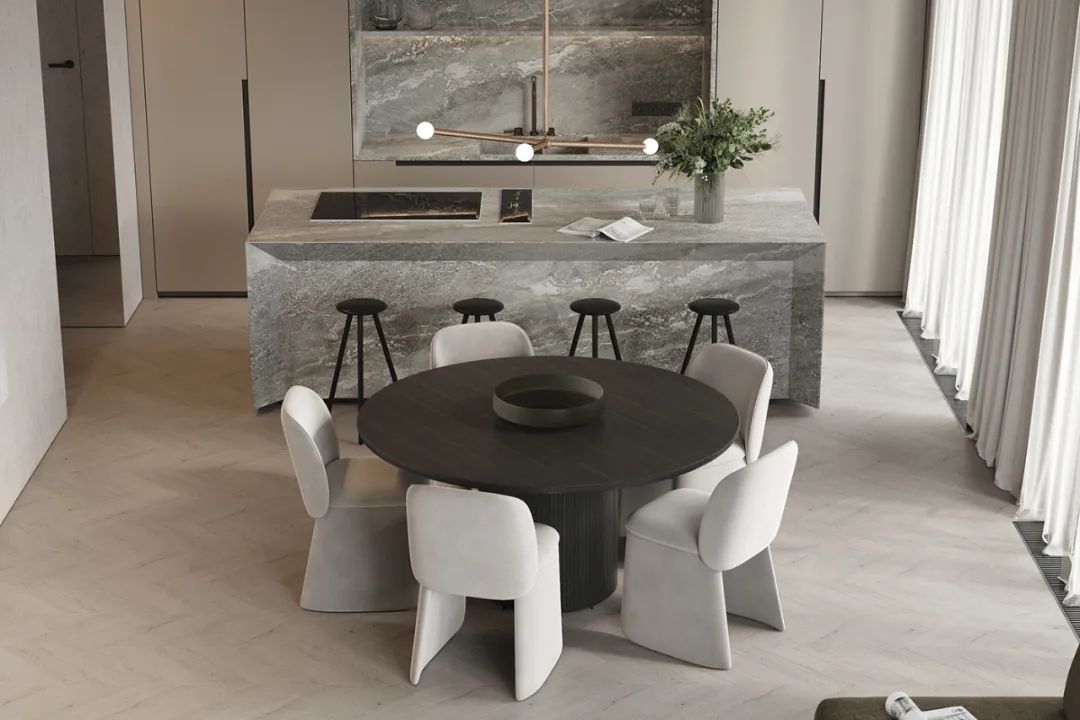 200㎡现代轻奢风,奢而不华,简而不凡!