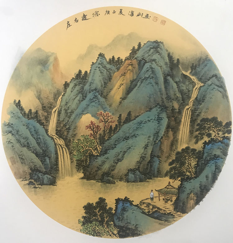 山水画|迎喜兔·贺丰年——画家梁汉钊作品展