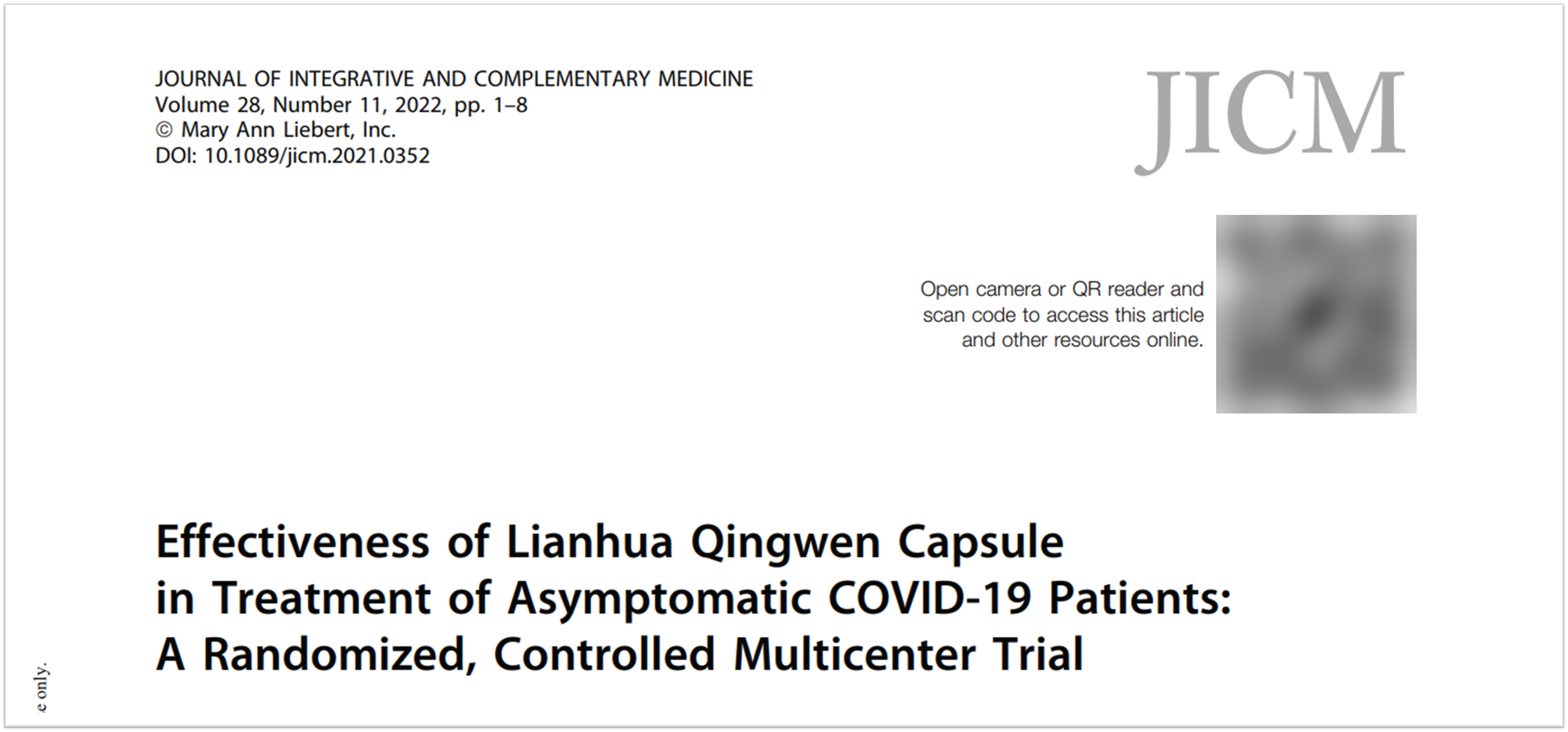 肺炎|研究与临床验证显示:防治新冠,中药连花清瘟“三用并举”