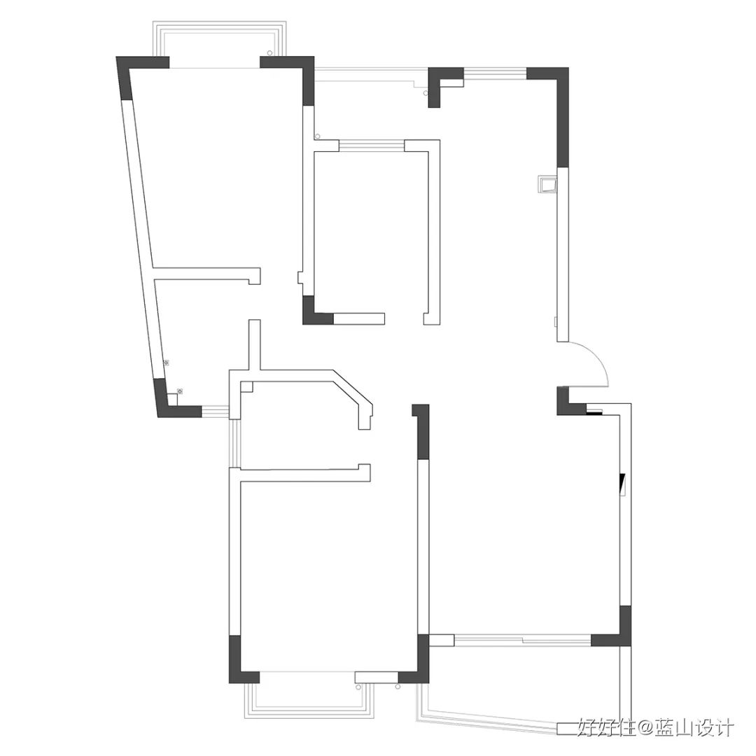 一个人住110㎡，两个卧室轮流睡？我酸了