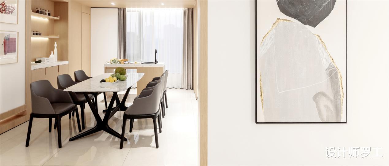 看了这套308㎡现代原木风大平层,那叫一个治愈,让人羡慕