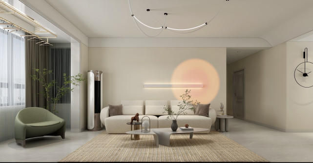 140㎡现代风,重塑光影秩序美