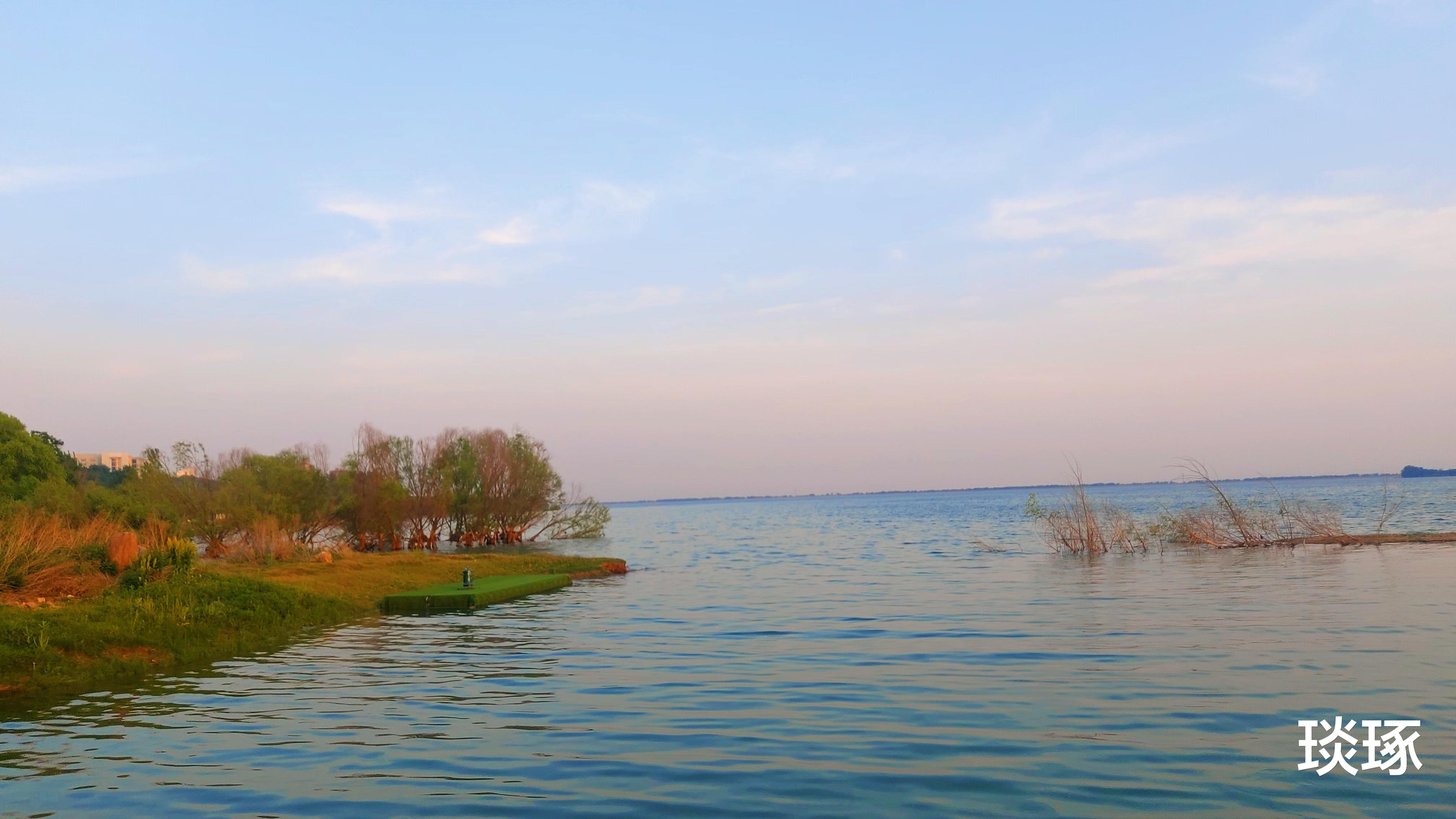 自然风光|白龟湖自然风光之落日