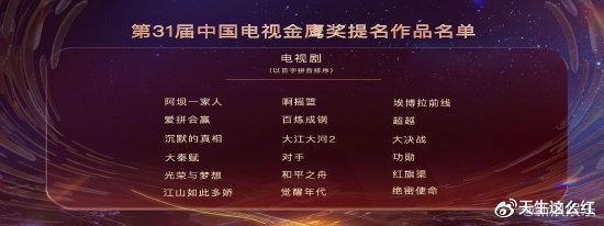 殷桃|是金鹰奖需要殷桃，而非殷桃需要金鹰奖，望周知