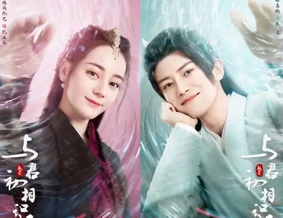 迪丽热巴|《公诉精英》新路透,迪丽热巴双腿纤细,与佟大为同框对比明显