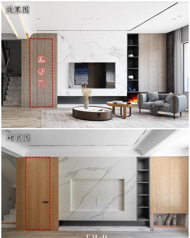 255三层底复式硬装现场,地下室封成阳光房,平层价格装出别墅范