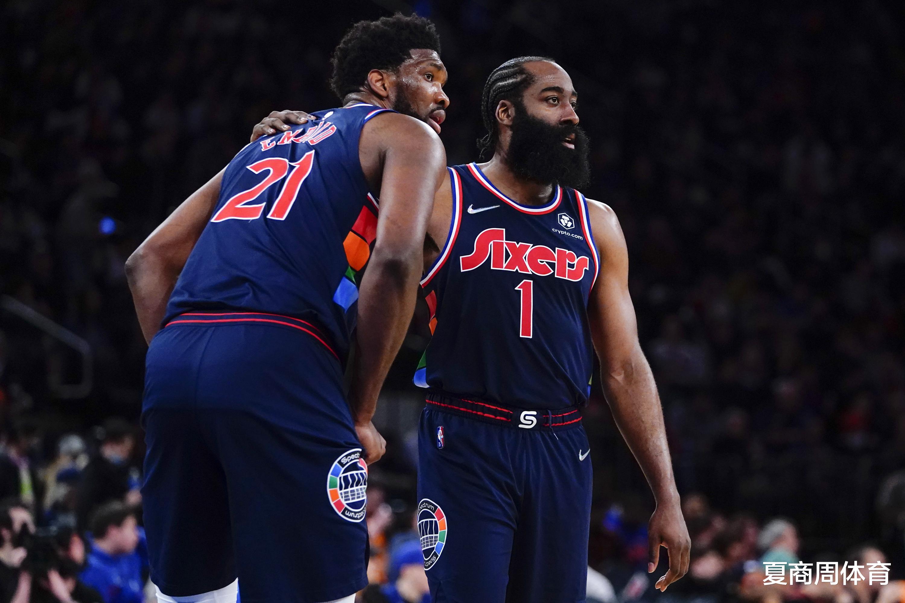 詹姆斯·哈登|NBA短评：8场季后赛，如果对哈登的要求是20+10，那他还差一点！