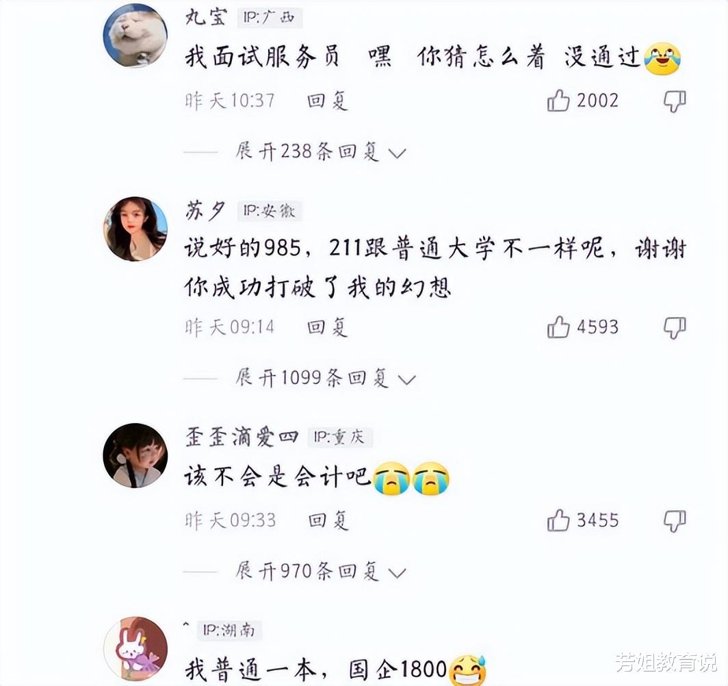 大学|985毕业生求职，月收入仅四千，入职后还降薪30%，985毕业生的辛酸泪