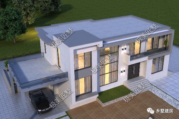 年轻人想回老家盖房,不知道怎么设计。现代简约风格完美你的构想