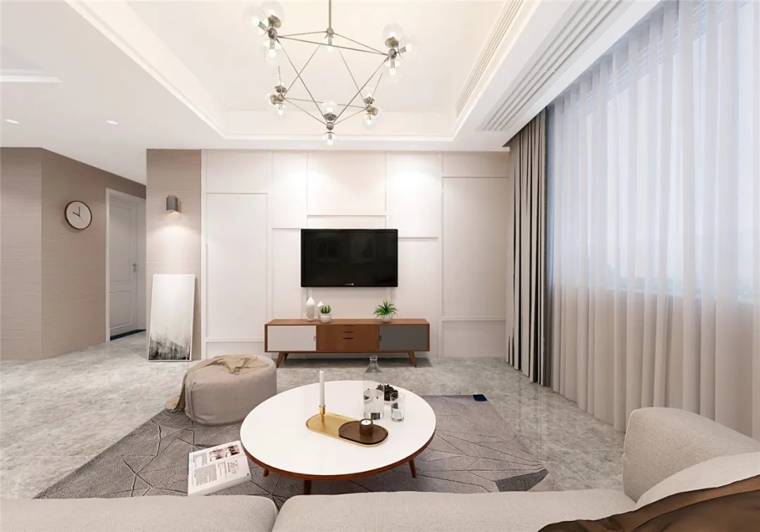 电视背景墙用什么材质好？不差钱就打柜子，不行白墙乳胶漆也ok