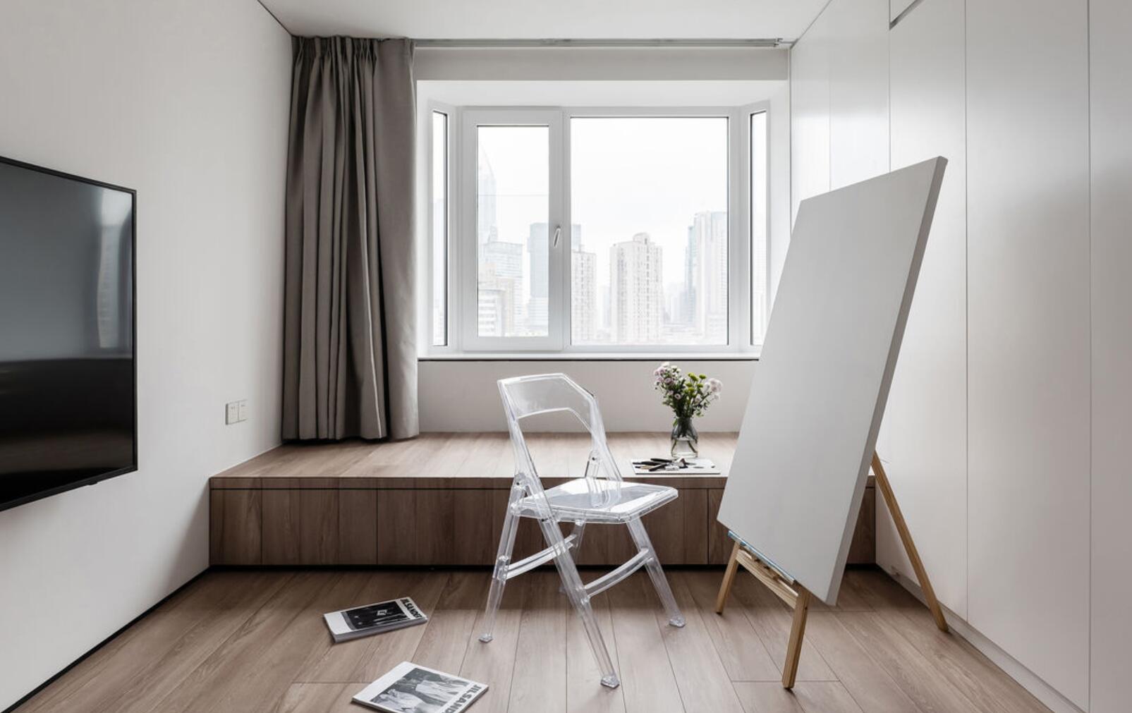 悬浮式餐厅，灵动的玄关，他125㎡新家，宛如“布局教科书”