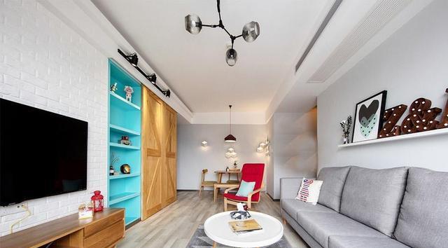 15万装北欧风清新两居,这效果四白落地也值了!