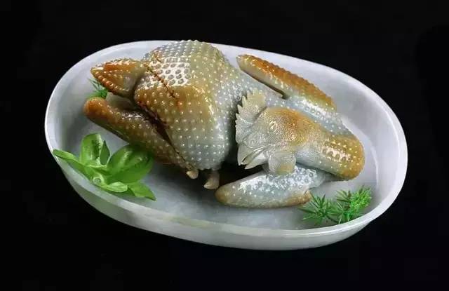 古董|欣赏一下翡翠奇石宴