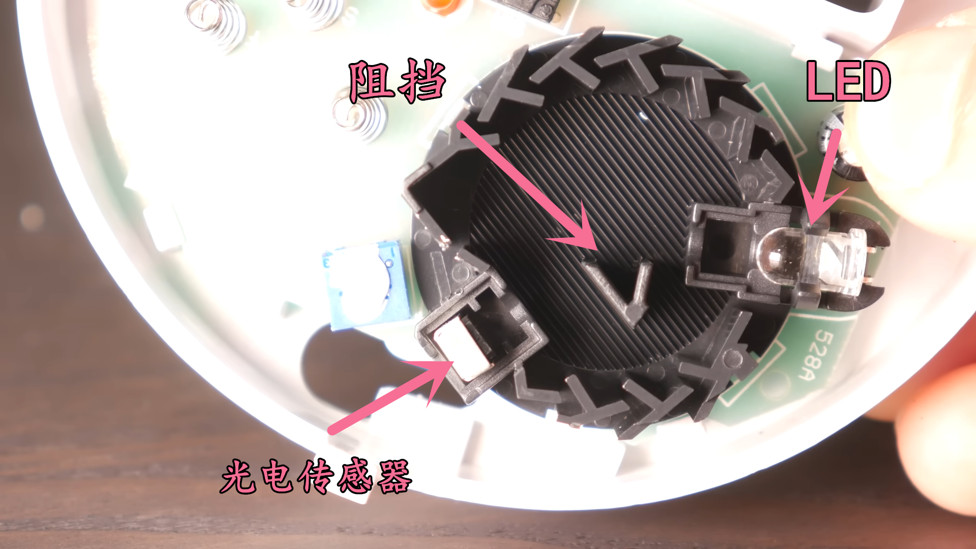 烟雾探测器的原理:使用核辐射和光