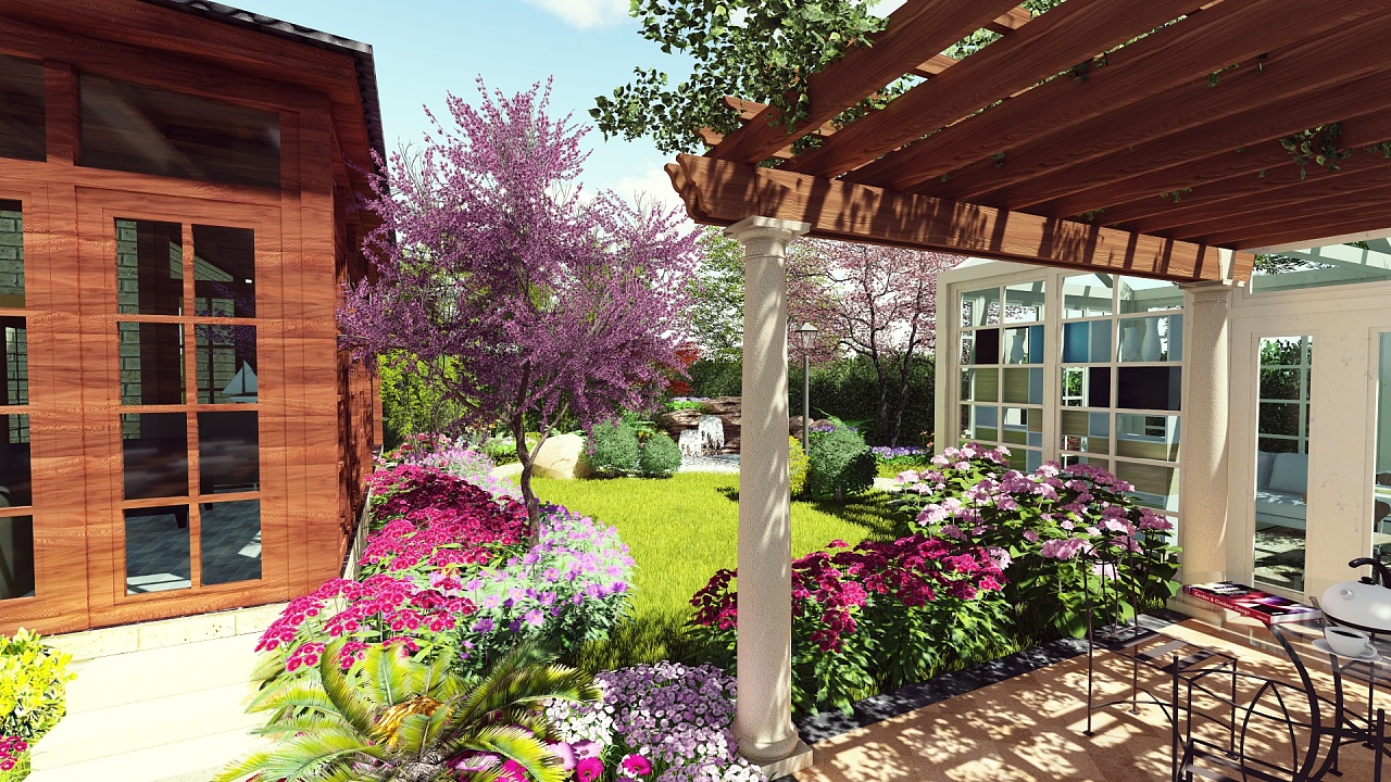 露营|一处小院，一树繁花，一日三餐，一年四季