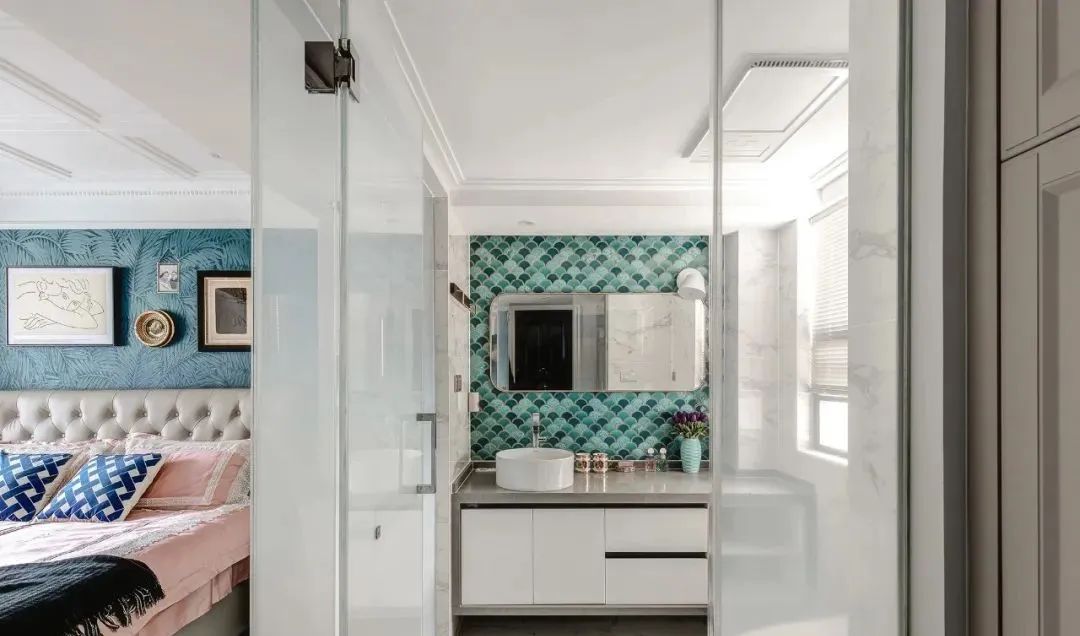 124㎡轻奢美式风,打造一见倾心的优雅风范