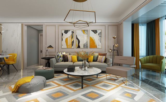 130平现代风三居室，在细碎美好中感受世间的温柔