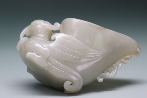 和田玉籽料|舊藏和田玉籽料“天鸡尊”.