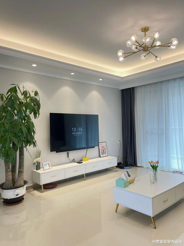 看她家新房,全屋墙面刷的颜色很漂亮,太有品位了,分享一下!