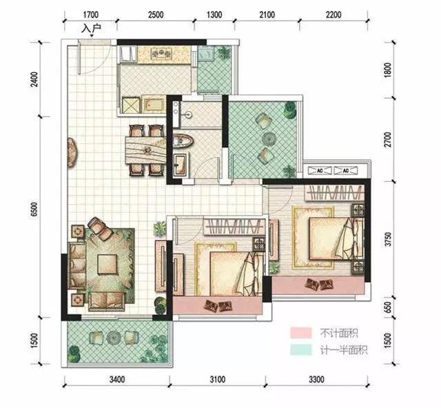 客厅和餐厅一体怎么合理设计动线?3个常见户型优化技巧分析