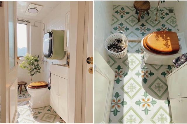 下次再装修,卫生间一定不装洗手台,学别人这样做,干净又实用