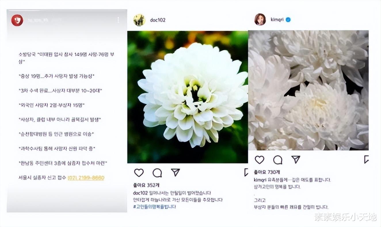 梨泰院|韩星金有娜在梨泰院遇难,年仅24岁,已有3位艺人因踩踏事件离世