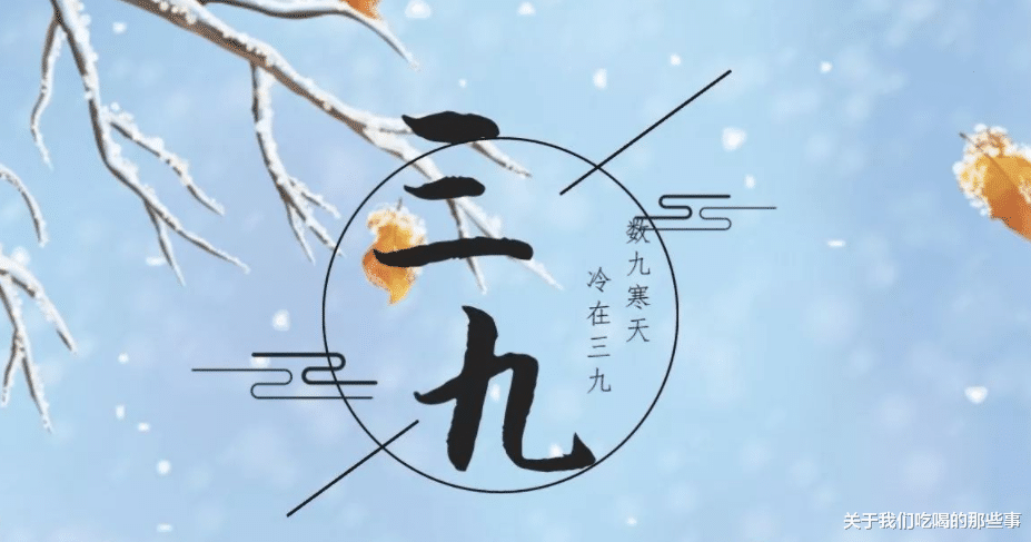 1月9日三九,记得“吃3宝、忌4味、不做2事”,强体质,健康过冬