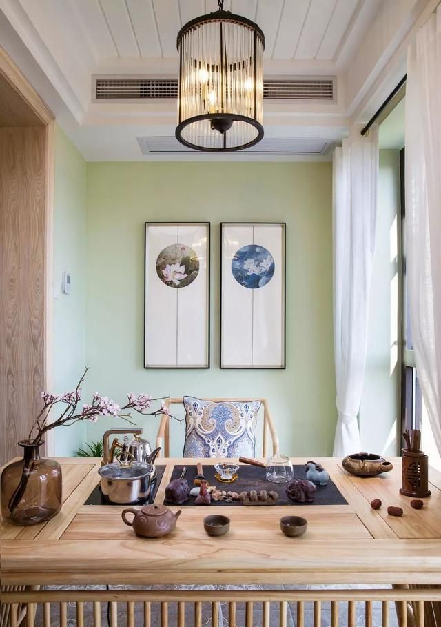 139㎡的美式3房,“木”质感十足!格调一下就上来了