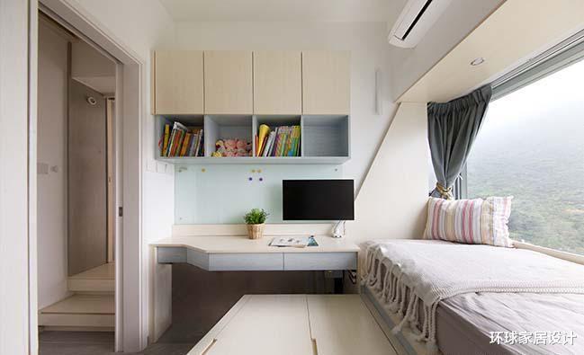 第一次见香港45㎡房子,居然有4房,全屋都是收纳柜,忍不住晒晒