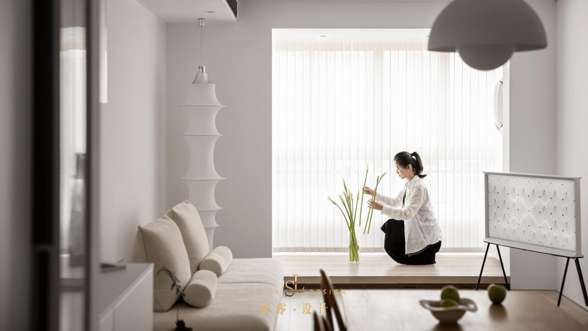 这才是精装房该有的样子，95㎡住一家3口，整屋以白色为基调，装出高级感