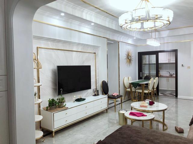 89平方的现代风格小公寓,设计装修效果超级迷人好看,厨房是亮点