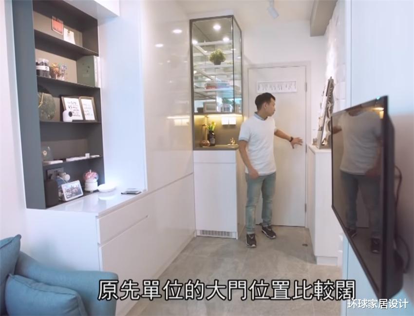 买下香港19㎡蜗居小家，屋子巴掌大，安装电玻璃墙隔断厨房卧室