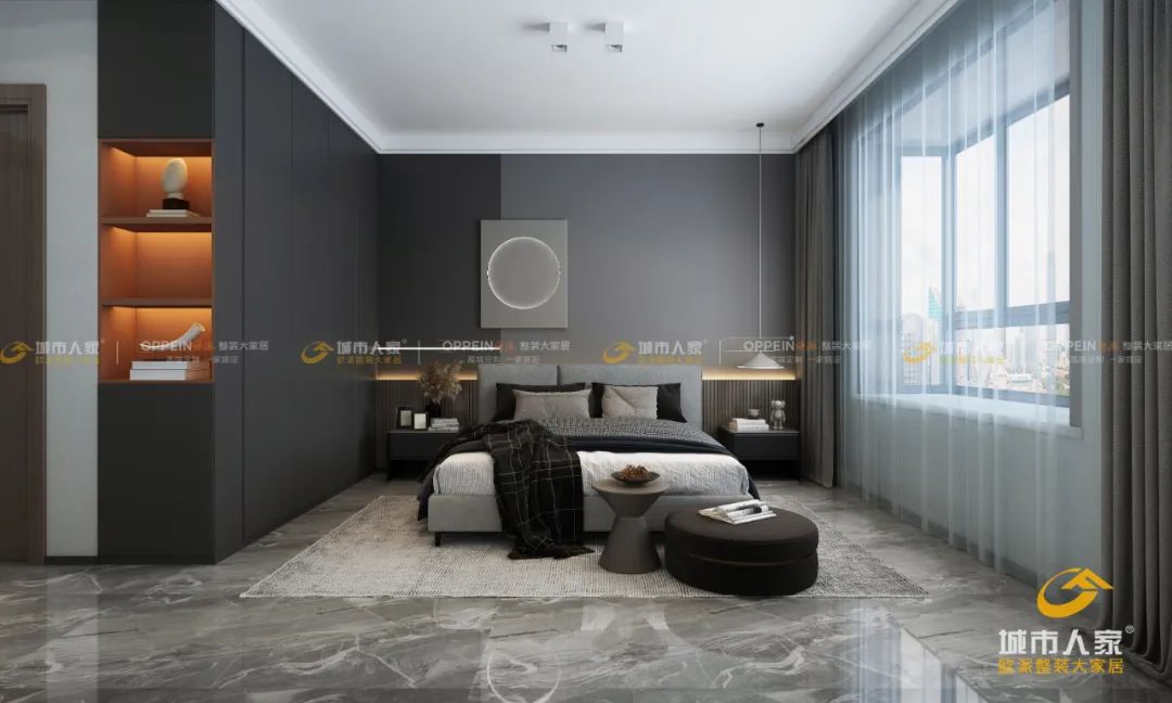 160㎡轻奢风设计,我只有“亿”点点羡慕!!!