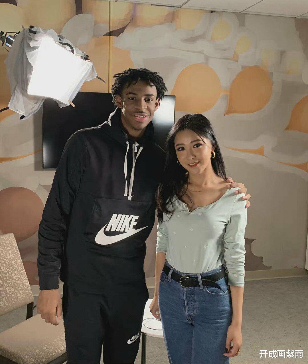 周玲安|NBA最美记者周玲安支持太阳：炮哥是千年狐狸！粥姐嫁给大17岁白人得不到祝福