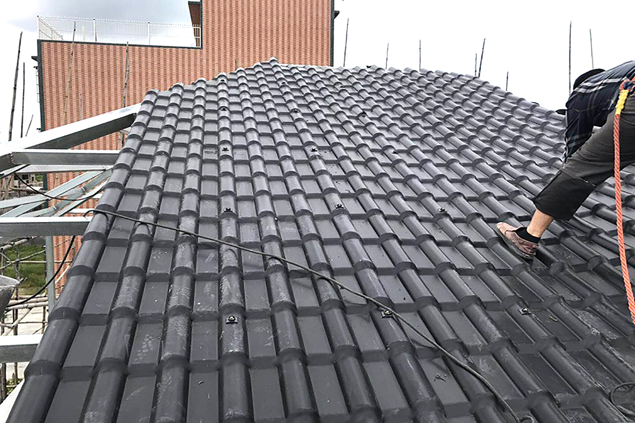 哪种瓦材安装速度快，整体造价低？合成树脂瓦是个不错的选择