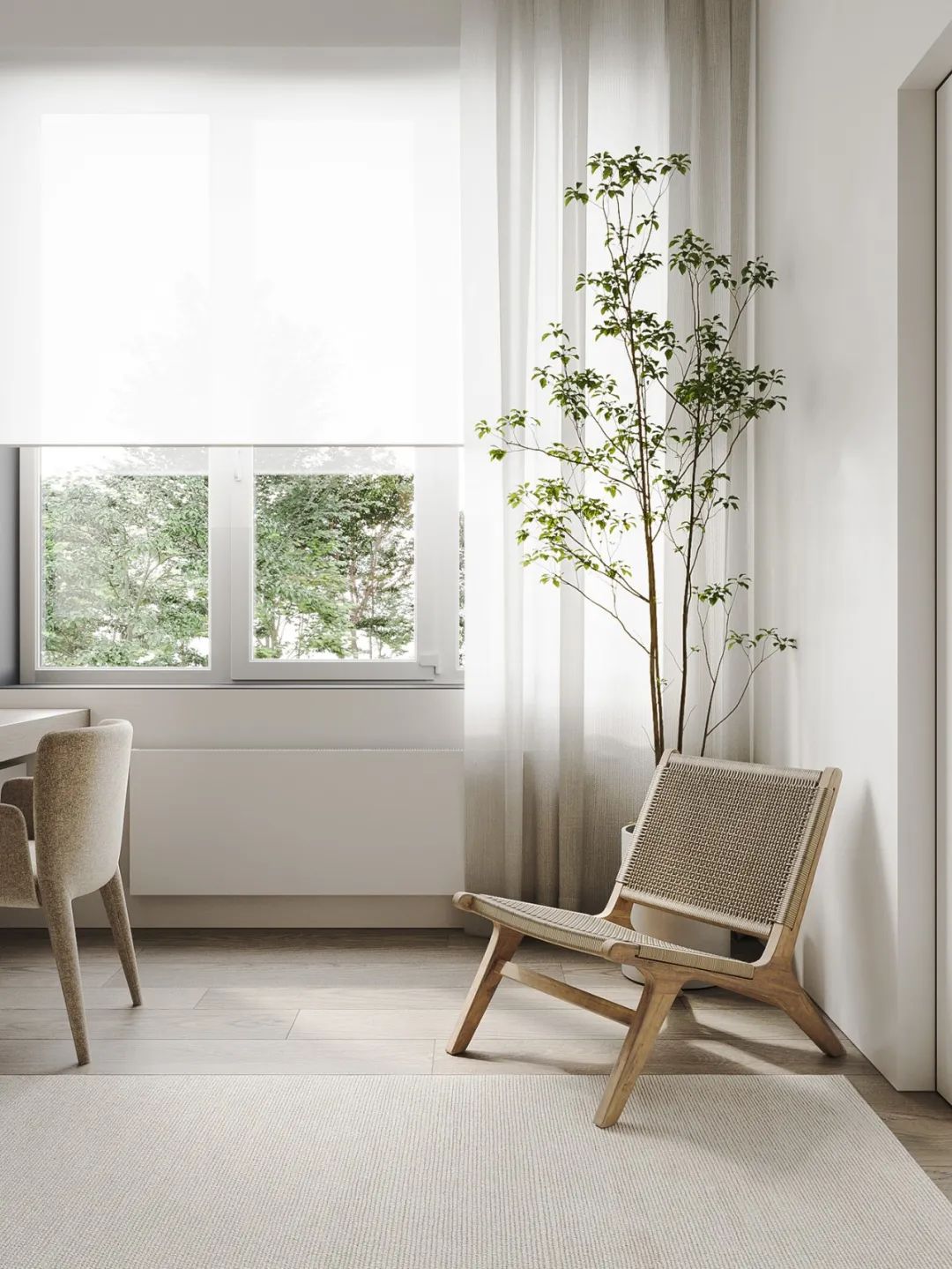 300㎡简约风,清爽淡雅!