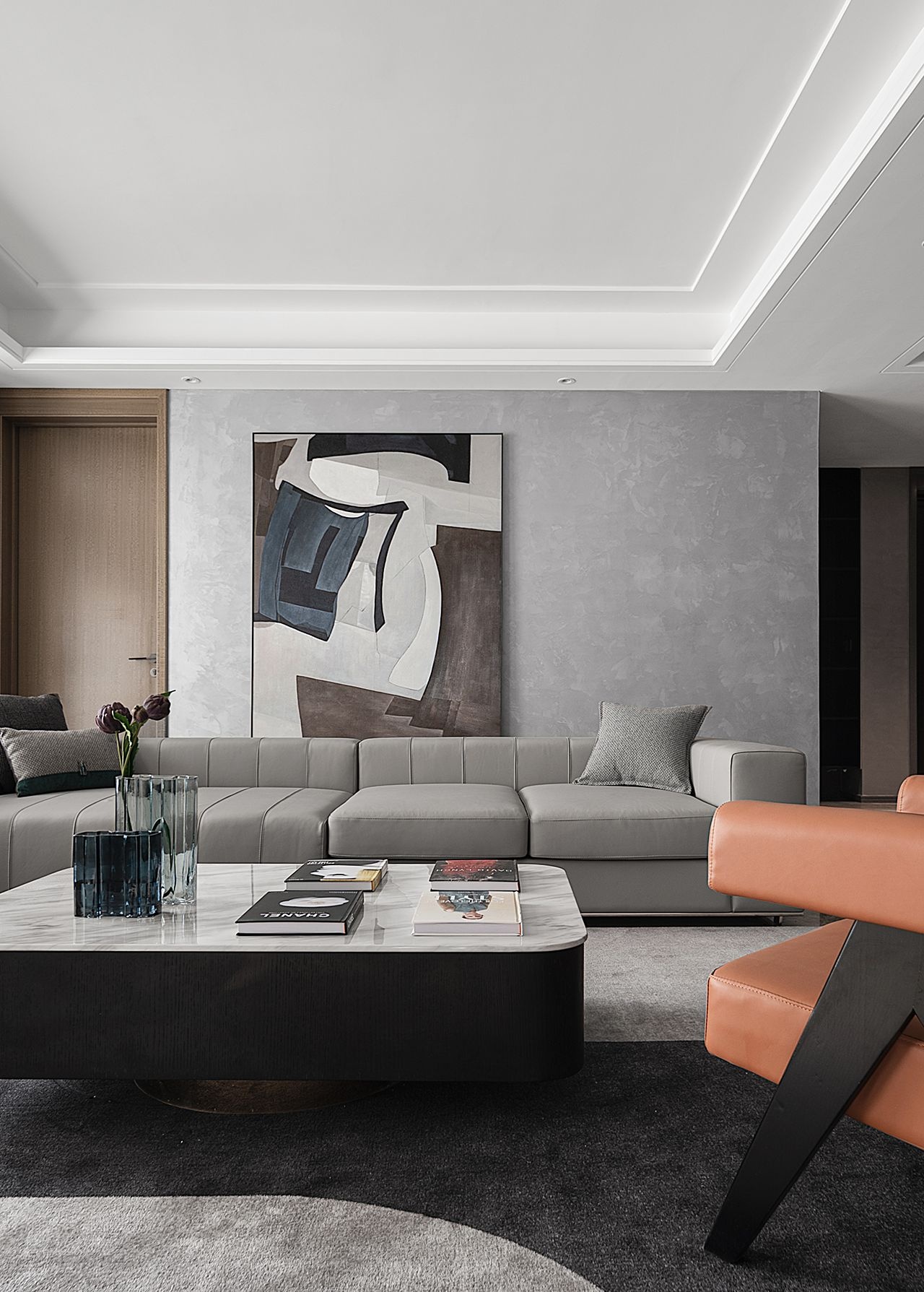 180㎡简约三居室，设计简洁，低调奢华