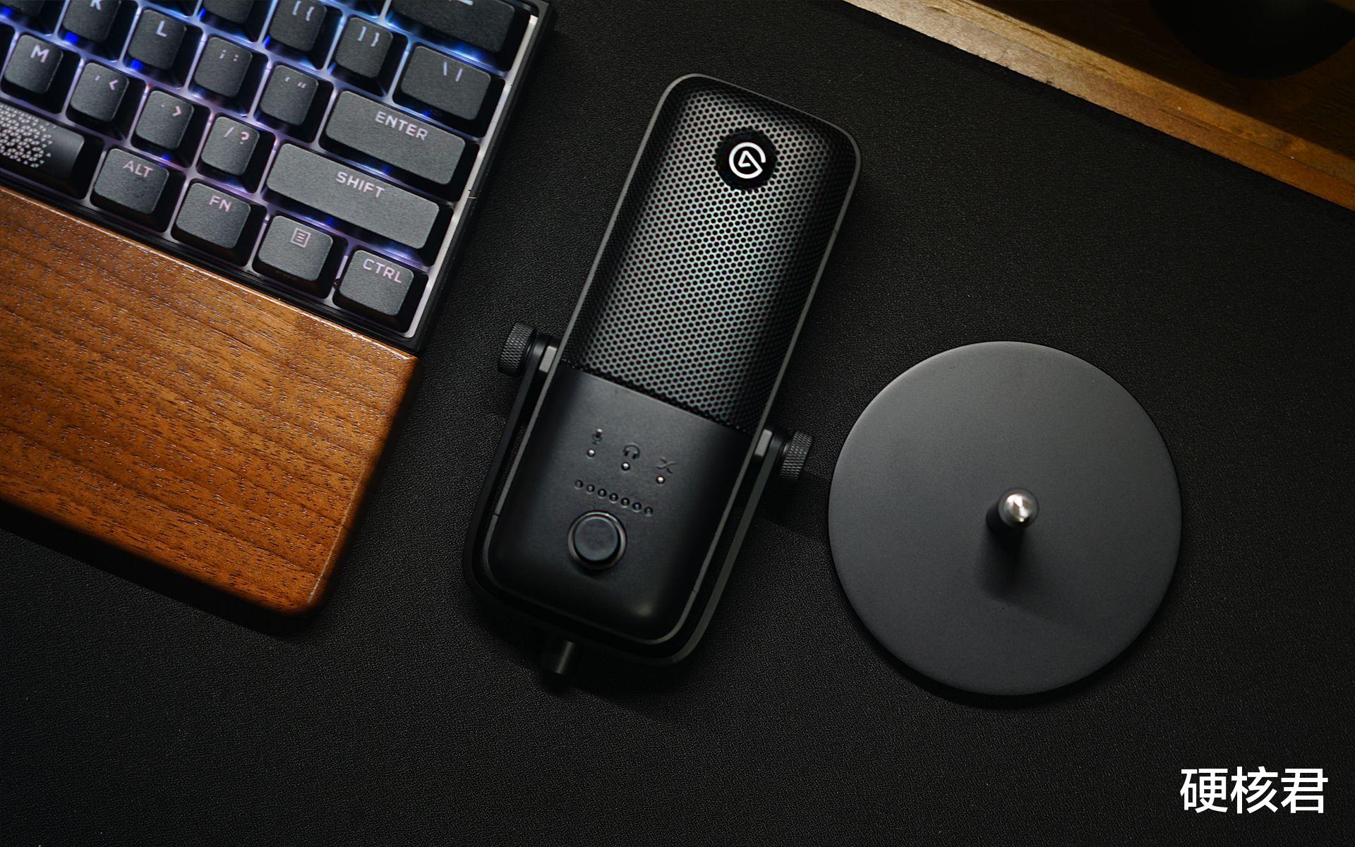 OLED|游戏玩家与直播UP主收音首选,Elgato Wave: 3电容麦克风体验!